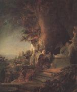 REMBRANDT Harmenszoon van Rijn, Christ appearing to Mary Magdalen (mk33)